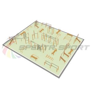 Купить Парковая площадка для Воркаут и WRK 6_76mm в Ясногорске 
