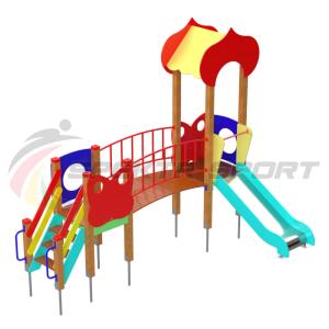 Купить Детский игровой комплекс Полянка ДИК 1603 в Ясногорске 